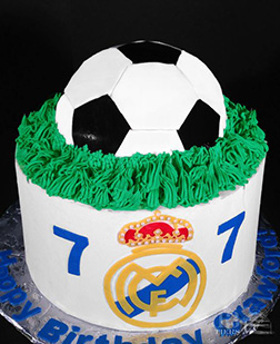 real Madrid Football Cake 4