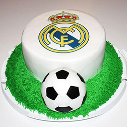 Real Madrid Football Cake 5