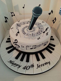 Karaoke Party Cake