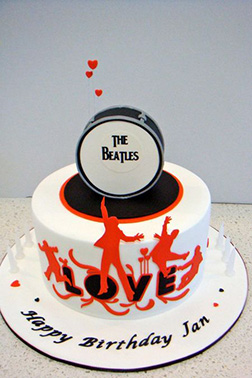 The Beatles Cake 2