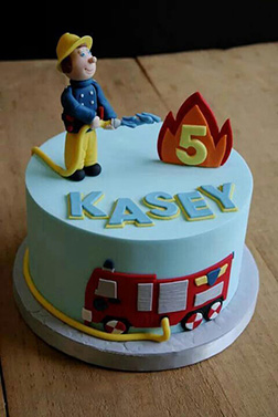 Fireman Sam cake