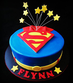 Superstar Superman Cake