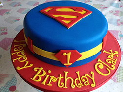 Superman Suit Cake