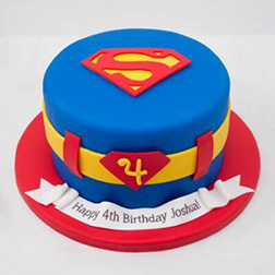 Superhero Costume Cake