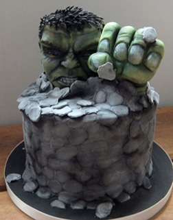We Have A Hulk Cake