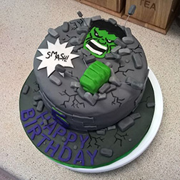 Don't Make Him Angry Cake