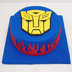 Autobot Insignia Cake