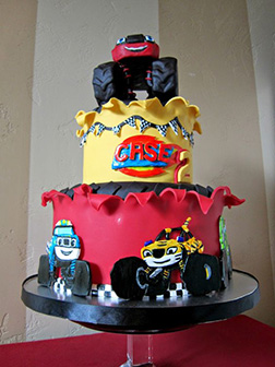 Blaze & The Monster Machines Cake 1