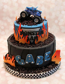 Monster Jam Cake