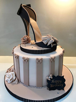 Sugar Shoe Birthday Cake