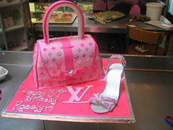 Louis Vuitton Shoe & Bag Cake