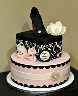 Stacked Shoe Boxes Cake 2