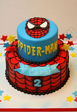 Spiderman Suit Cake