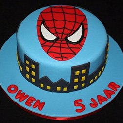 Spiderman Mask Cake 5