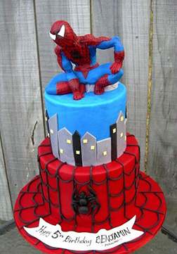 Neighbourhood Watch Spiderman Cake