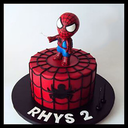 Baby Spiderman Cake