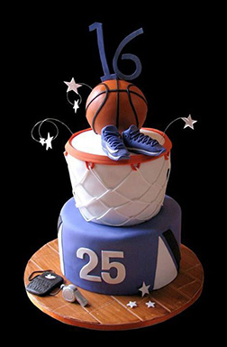 Leading Scorer Tiered Cake