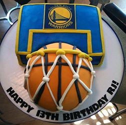 Golden State Warriors Cake