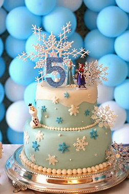 Disney Frozen Themed Cake 3