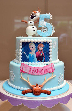 Disney Frozen Themed Cake 3