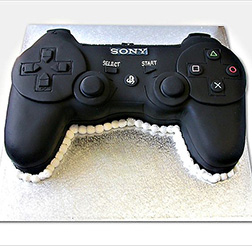 Playstation Controller Cake