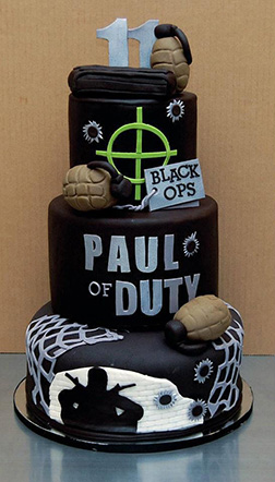 Call of Duty Black Ops Cake 2
