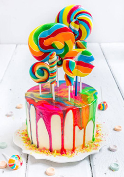 Swirly Lollipops  Cake 2