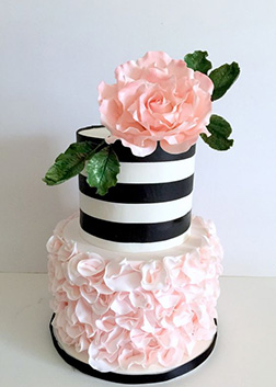 Fashionista Floral Cake