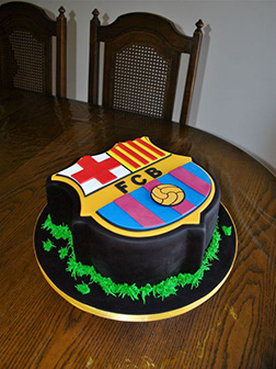 More Than A Club Barca Insignia Cake