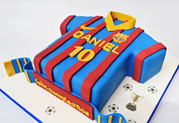 Barcelona Jersey Cake