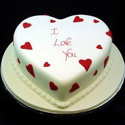 Sweetheart "I Love You" Cake