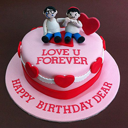 Love U Forever Cake