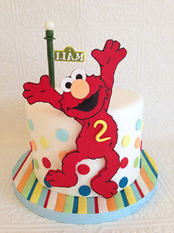Elmo Birthday Cake 2