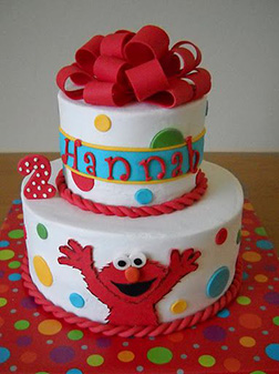 Elmo's Surprise Cake 2