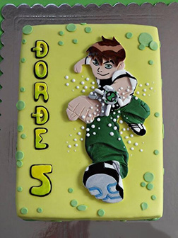 Ben 10 Power Up Cake 1