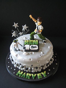 Ben 10 Moonwalker Cake