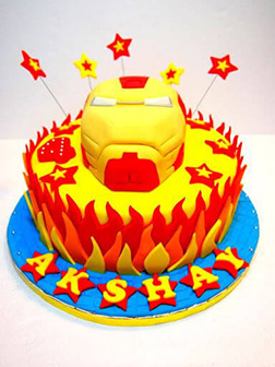 I Am Iron Man Cake