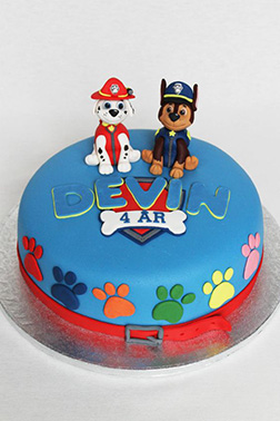 Chase & Marshall Paw Patrol Cake 1