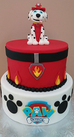 Marshall Paw Patrol Cake