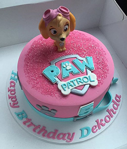 Let's Dive In! Paw Patrol Skye Cake