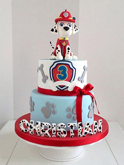 Fired Up Marshall Paw Patrol Cake