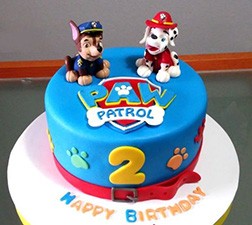 Chase & Marshall Paw Patrol Cake 2