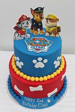 Paw Patrol 2D Cutout Cake