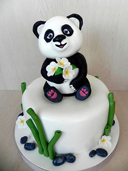 Cuddleworthy Panda Cake