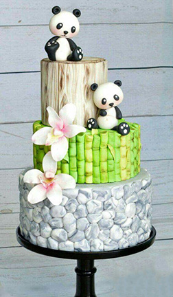 Feng Shui Panda Cake
