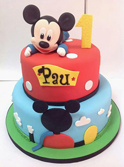 Baby Mickey Cake