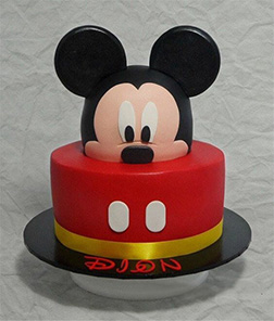 Mickey Mouse 3D Cake 2