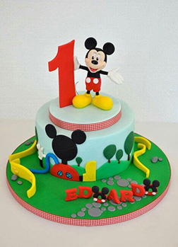 Mickey Mouse Clubhouse Cake 1