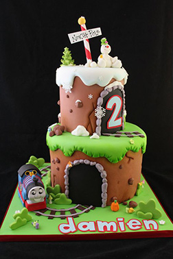 Thomas Winter Fun Cake