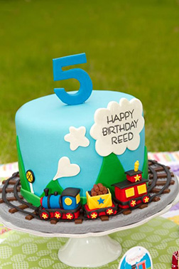 Choo Choo Thomas Cake